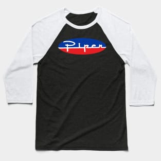 Piper Aircraft USA Baseball T-Shirt